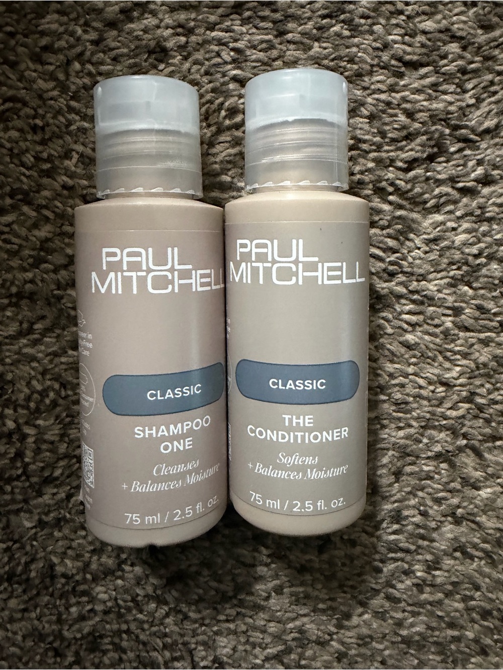 Paul Mitchell Classic Shampoo One & The Conditioner — Beige Bottles